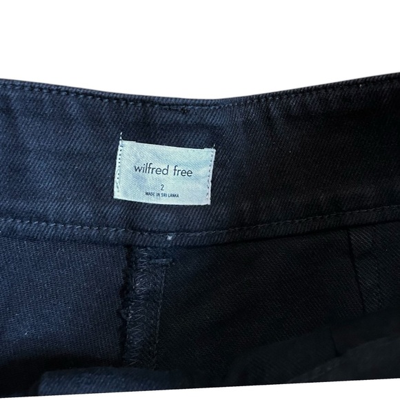 Aritzia Wilfred Free | Modern Cargo Pant- Black High Waist Cargo Pant- Size 4 - Picture 15 of 16